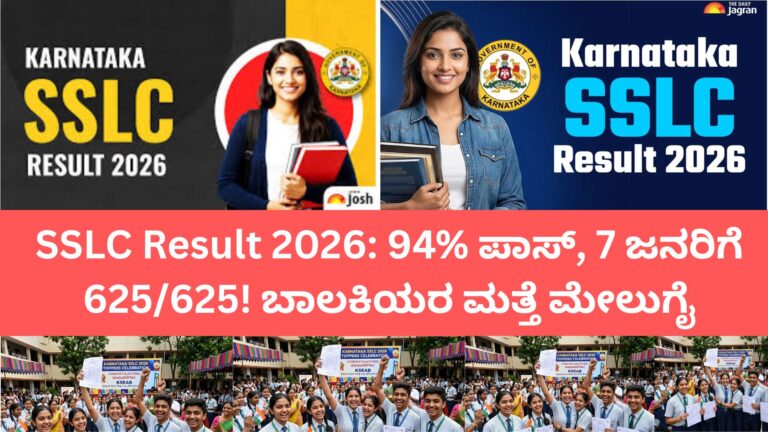 SSLC Results 2026
